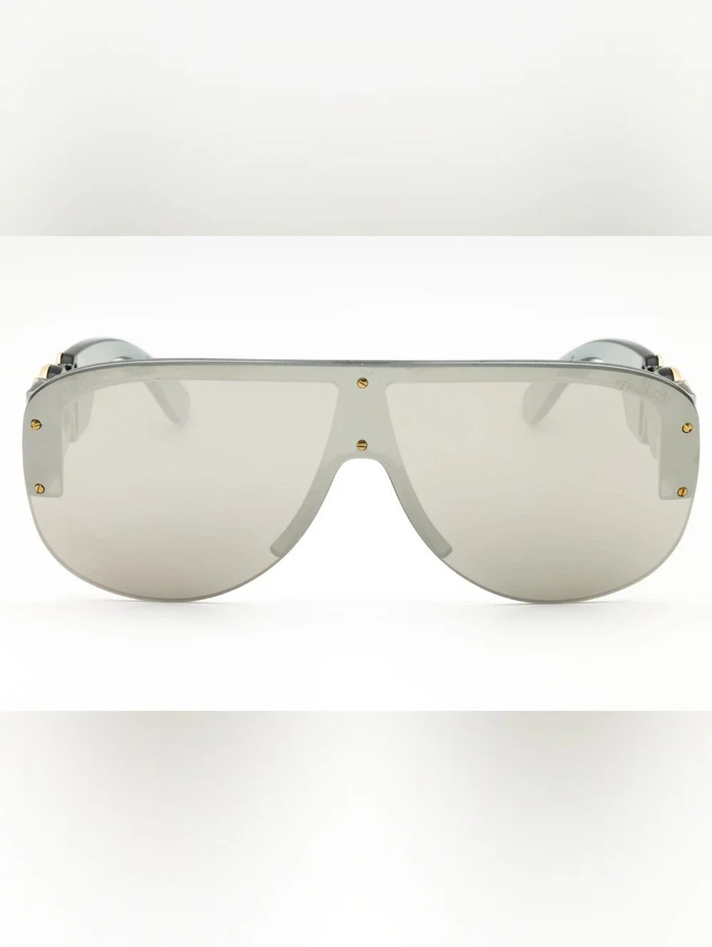 Versace 0VE4391, Transparent Grey/Light Grey Mirror Silver, Size 148X1X140